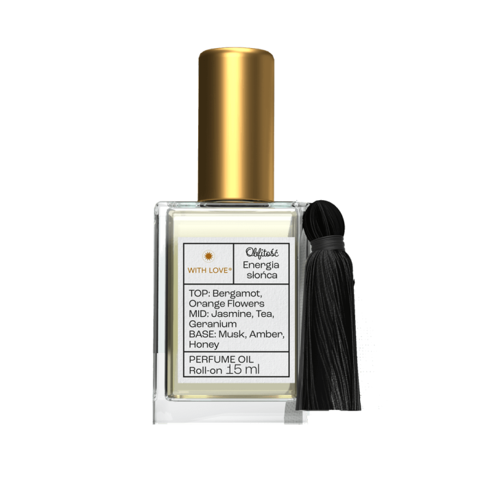 WITH LOVE Perfume oil Obfitość Energia słońca